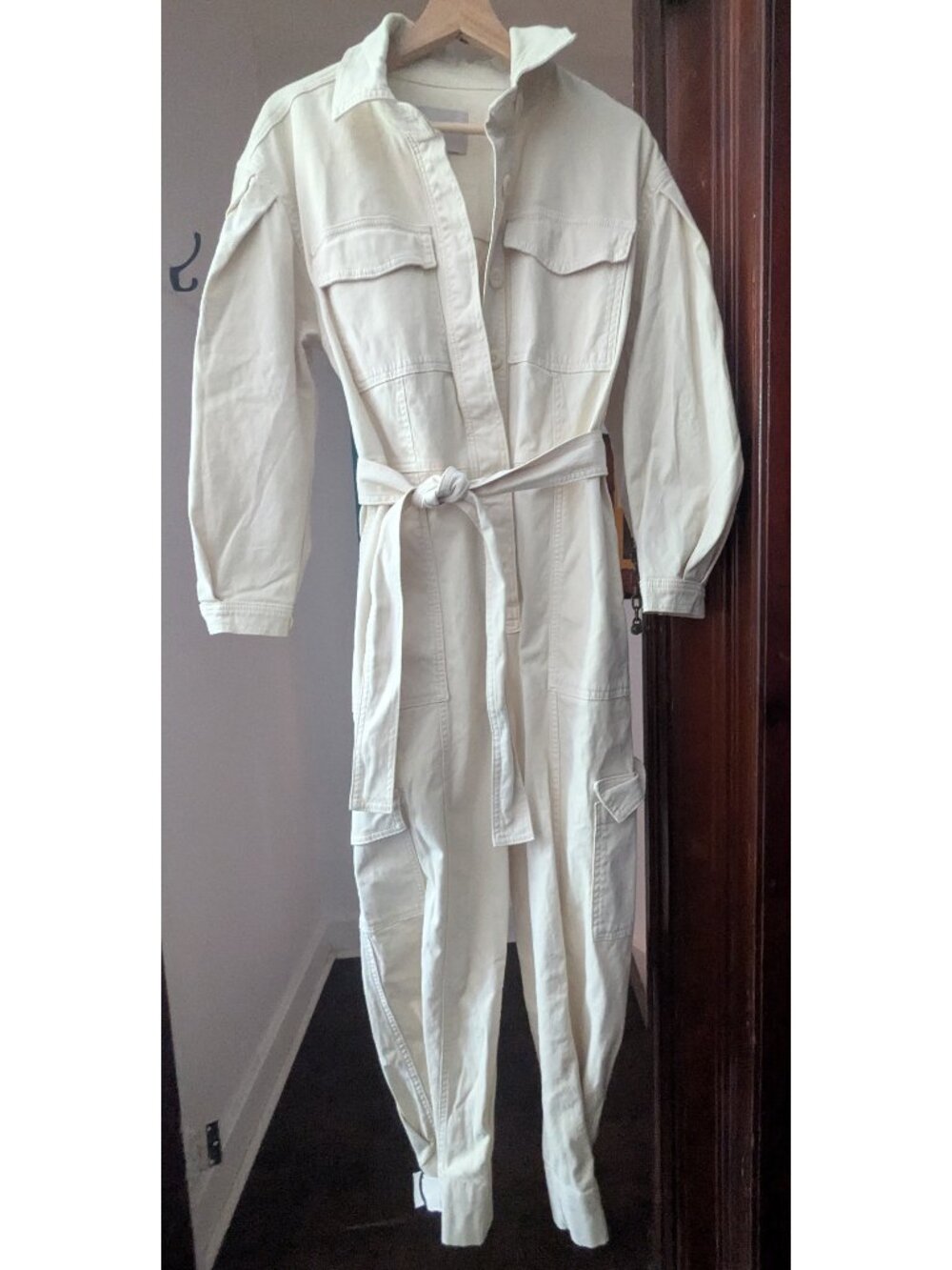 Banana Republic Andi Moleskin Flightsuit XS NWT